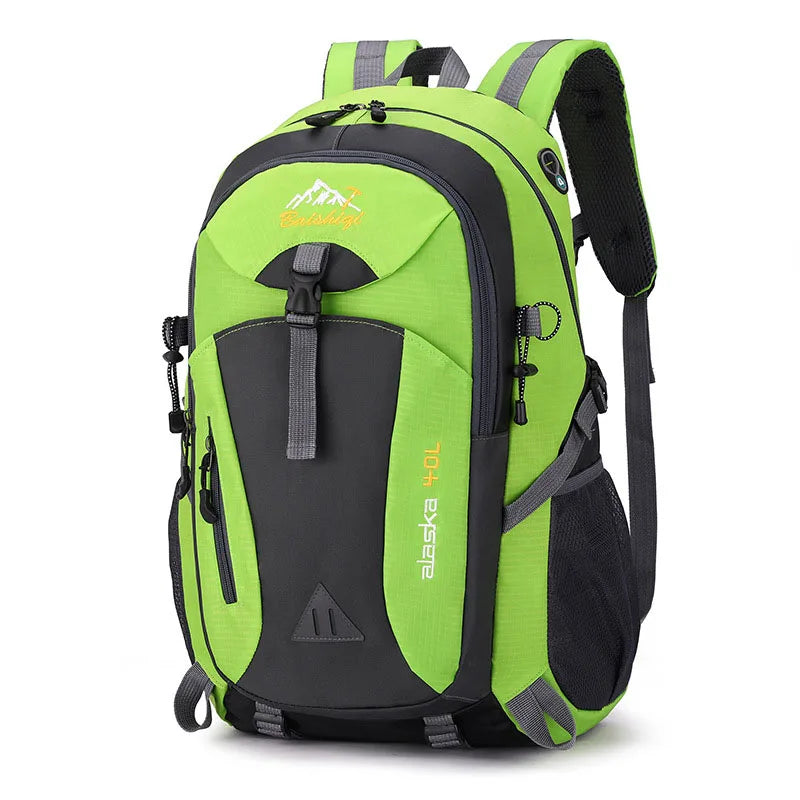 Rame Rejoice Always Wasserdichter Bergsteigerrucksack – Outdoor-Wanderrucksack aus Canvas mit großem Fassungsvermögen