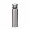Titanium Outdoor Water Bottle 500ml/600ml/750ml – Ultra Lightweight Metal Cycling & Camping Bottle with Strap for Hiking, Riding & Travel