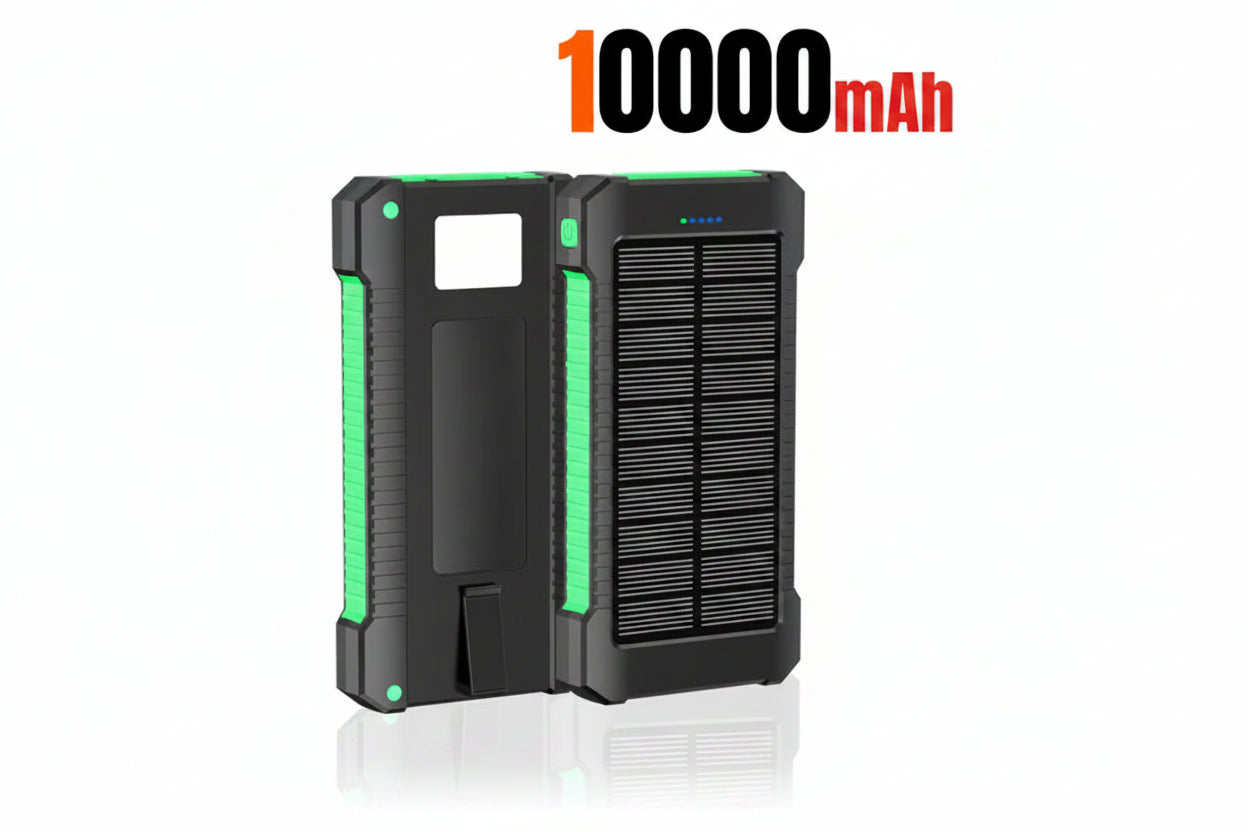 RamePower SolarTitan Pro Max™ 500000mAh Solar Power Bank – Ultra Fast Charging Outdoor Power Station with LED Flashlight - 500000mAh Ultra-High Capacity | Fast Charging | Solar Recharge | LED Flashlight | Outdoor & Emergency Power Station