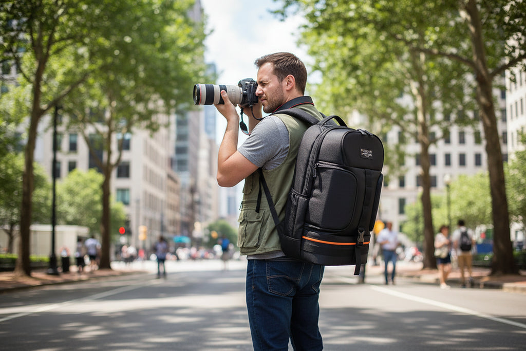 ProShield™ Wasserdichter Kamera-Rucksack – Stoßfeste DSLR-Tasche mit Laptopfach & Stativhalterung (15.6”)