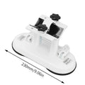 Hands-Free Massage Gun Holder with Double Suction Base – Adjustable Percussion Massager Mount for Back, Shoulder & Full Body Muscle Recovery