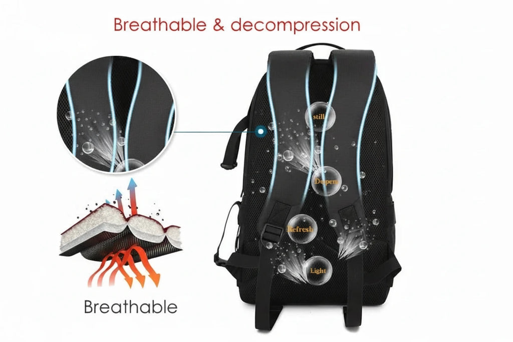 ProShield™ Wasserdichter Kamera-Rucksack – Stoßfeste DSLR-Tasche mit Laptopfach & Stativhalterung (15.6”)