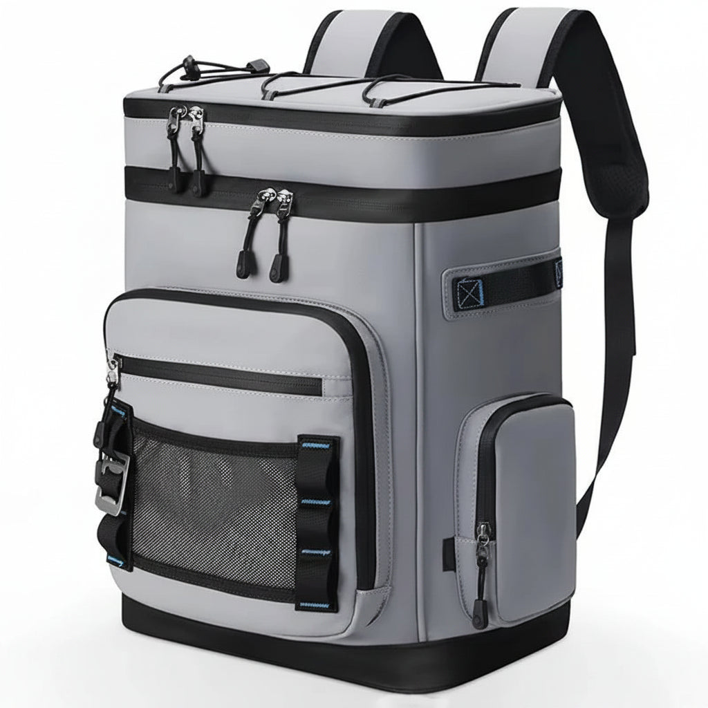 RameTrail ArcticShield 30L Waterproof Cooler Backpack – Leakproof Insulated Backpack Cooler for Camping, Beach, Fishing, Hiking & Travel (Fits 35 Cans)