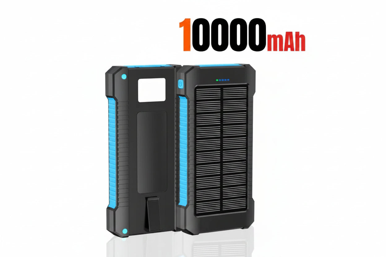 RamePower SolarTitan Pro Max™ 500000mAh Solar Power Bank – Ultra Fast Charging Outdoor Power Station with LED Flashlight - 500000mAh Ultra-High Capacity | Fast Charging | Solar Recharge | LED Flashlight | Outdoor & Emergency Power Station