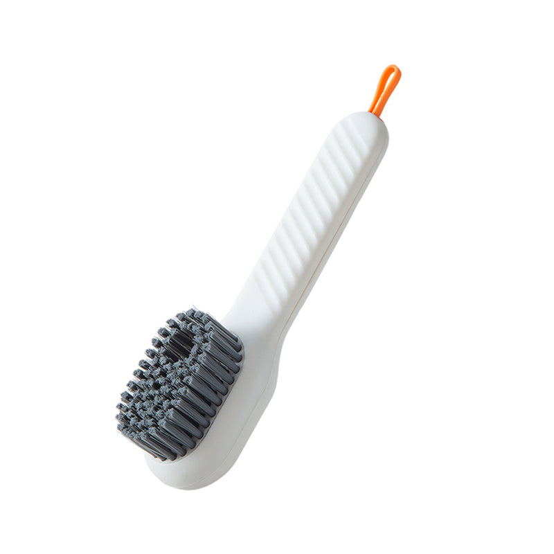 The automatic cleaning brush for liquid soap dispensers