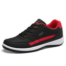 Men leather sneakers shoes
