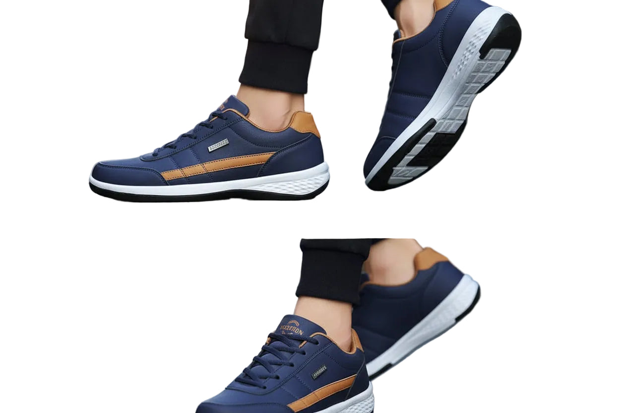 UrbanFlex™ Leder-Sneaker – Premium-Komfort & Ganztags-Performance-Schuhe für Herren