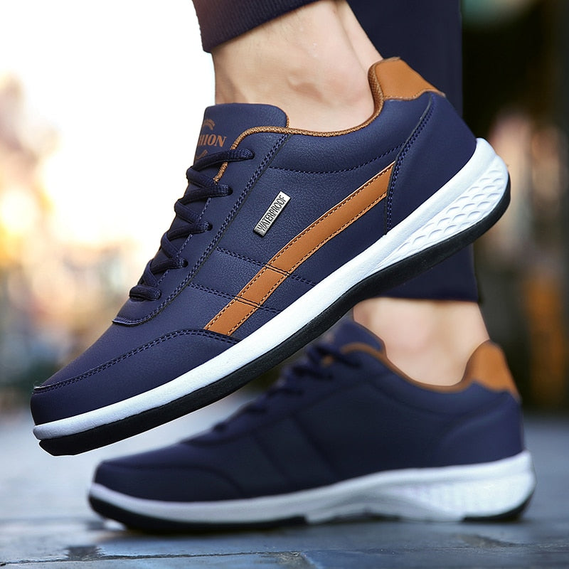 UrbanFlex™ Leder-Sneaker – Premium-Komfort & Ganztags-Performance-Schuhe für Herren