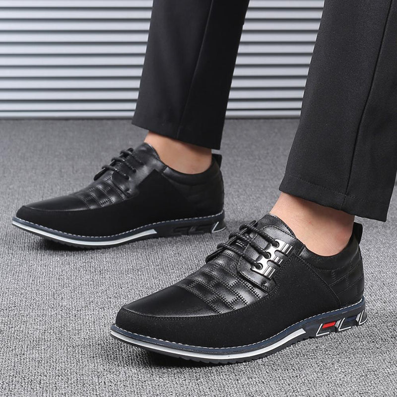 Breathable business shoes