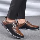 Breathable business shoes