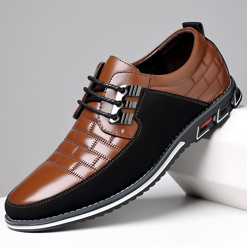 Breathable business shoes